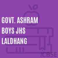 Govt. Ashram Boys Jhs Laldhang Middle School Logo