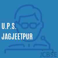 U.P.S. Jagjeetpur Middle School Logo