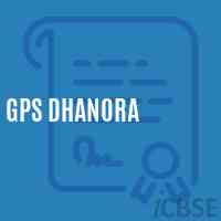 Gps Dhanora Primary School Logo