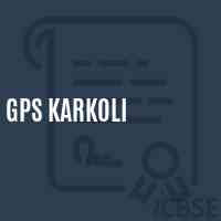 Gps Karkoli Primary School Logo