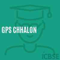Gps Chhalon Primary School Logo