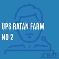 Ups Ratan Farm No 2 Middle School Logo