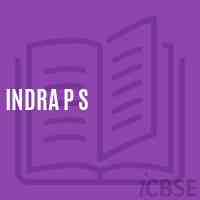 Indra P S Primary School Logo