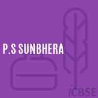 P.S Sunbhera Primary School Logo