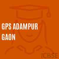Gps Adampur Gaon Primary School Logo