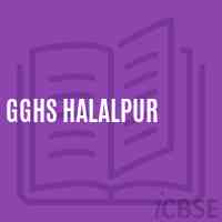 Gghs Halalpur Secondary School Logo