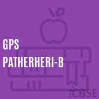 Gps Patherheri-B Primary School Logo