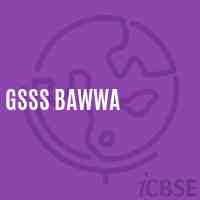 Gsss Bawwa High School Logo