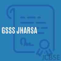 Gsss Jharsa High School Logo