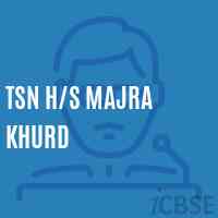 Tsn H/s Majra Khurd Senior Secondary School Logo