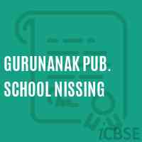 Gurunanak Pub. School Nissing Logo