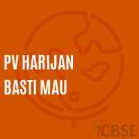 Pv Harijan Basti Mau Primary School Logo