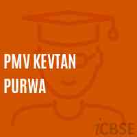 Pmv Kevtan Purwa Middle School Logo