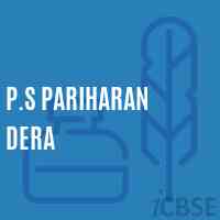 P.S Pariharan Dera Primary School Logo