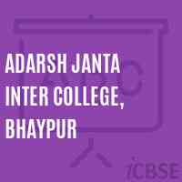 Adarsh Janta Inter College, Bhaypur High School Logo