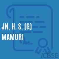 Jn. H. S. (G) Mamuri Middle School Logo