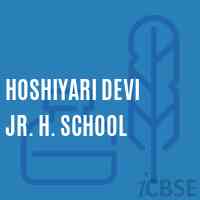 Hoshiyari Devi Jr. H. School Logo