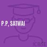 P.P, Satwai Primary School Logo