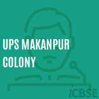 Ups Makanpur Colony Middle School Logo