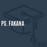 Ps. Fakana Primary School Logo