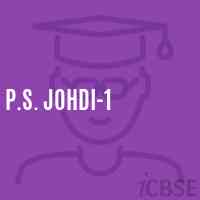 P.S. Johdi-1 Primary School Logo