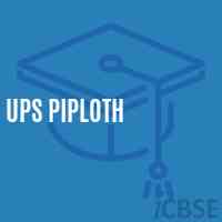 Ups Piploth Middle School Logo