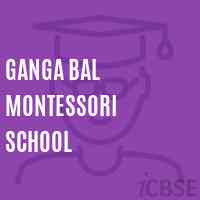 Ganga Bal Montessori School Logo