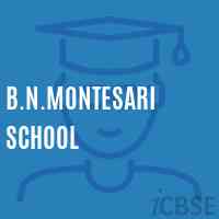 B.N.Montesari School Logo