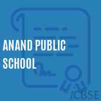 Anand Public School Logo
