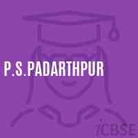 P.S.Padarthpur Primary School Logo