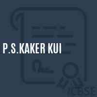P.S.Kaker Kui Primary School Logo