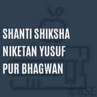 Shanti Shiksha Niketan Yusuf Pur Bhagwan Primary School Logo