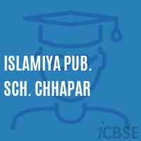 Islamiya Pub. Sch. Chhapar Primary School Logo