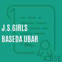J.S.Girls Baseda Ubar Middle School Logo