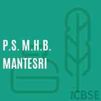 P.S. M.H.B. Mantesri Primary School Logo