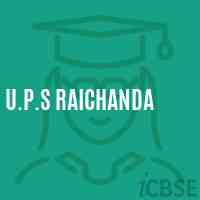 U.P.S Raichanda Middle School Logo
