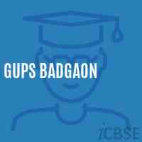 Gups Badgaon Middle School Logo