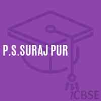 P.S.Suraj Pur Primary School Logo