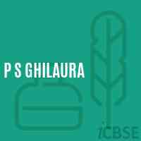 P S Ghilaura Primary School Logo