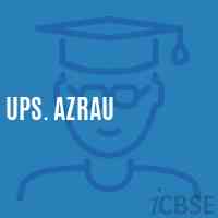 Ups. Azrau Middle School Logo