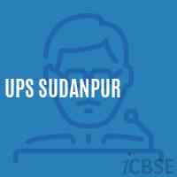 Ups Sudanpur Middle School Logo