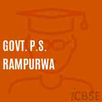 Govt. P.S. Rampurwa Primary School Logo