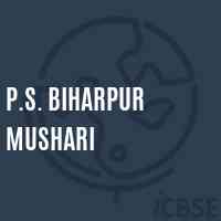P.S. Biharpur Mushari Primary School Logo