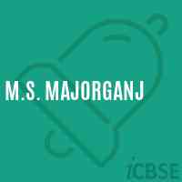 M.S. Majorganj Middle School Logo