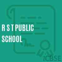 R S T Public School Logo