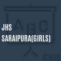 Jhs Saraipura(Girls) Middle School Logo
