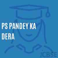 Ps Pandey Ka Dera Primary School Logo