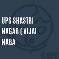 Ups Shastri Nagar ( Vijai Naga Middle School Logo