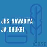 Jhs. Nawadiya Ja. Dhukri Middle School Logo