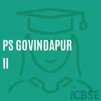 Ps Govindapur Ii Primary School Logo
